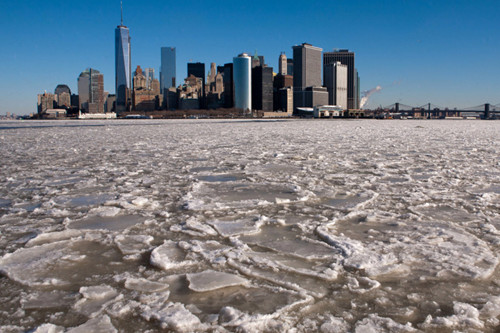极地严寒冰冻全美 风雪再袭纽约低温或维持一