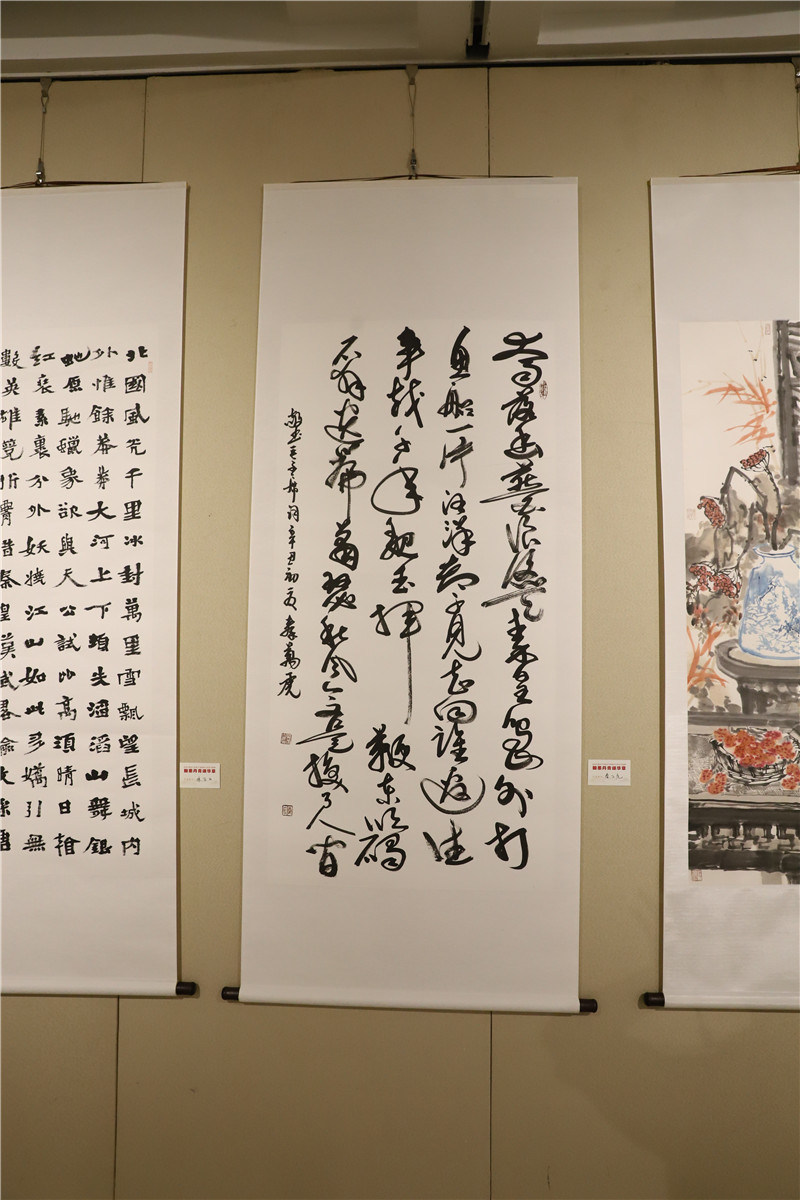 建党100周年书画展作品,2021年建党100周年书法 兰州市庆祝中国共产党建党100周年书画展作品欣赏——
