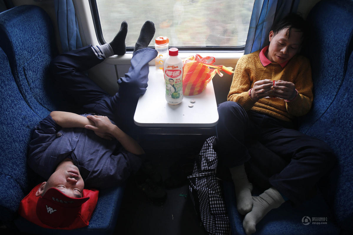 在路上:疲惫的春运