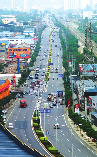 兰州西客站南山路改线,兰州市南山路路线图_大山谷图库