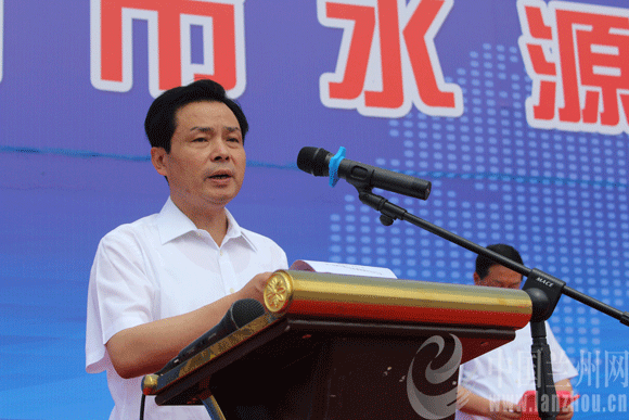 市委常委,常务副市长俞敬东出席开工仪式并宣布工程开工建设