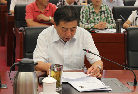 兰州市副市长戈银生出席汇报会