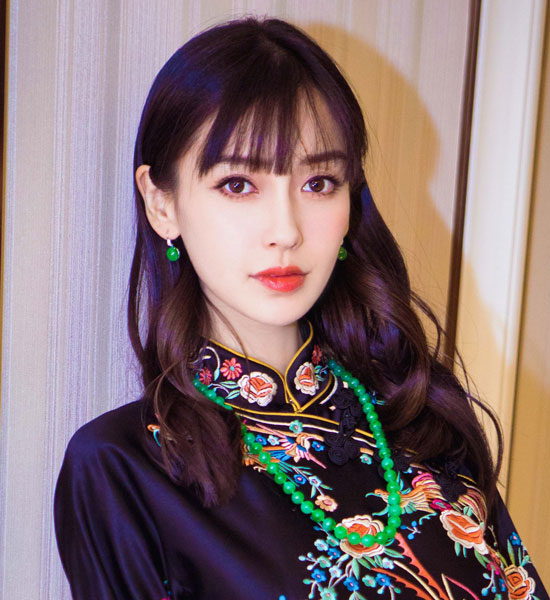 选对发型angelababy时刻都是少女样