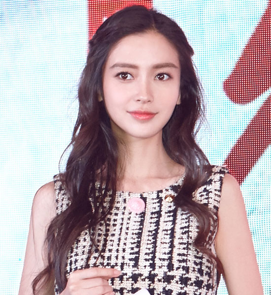 选对发型angelababy时刻都是少女样