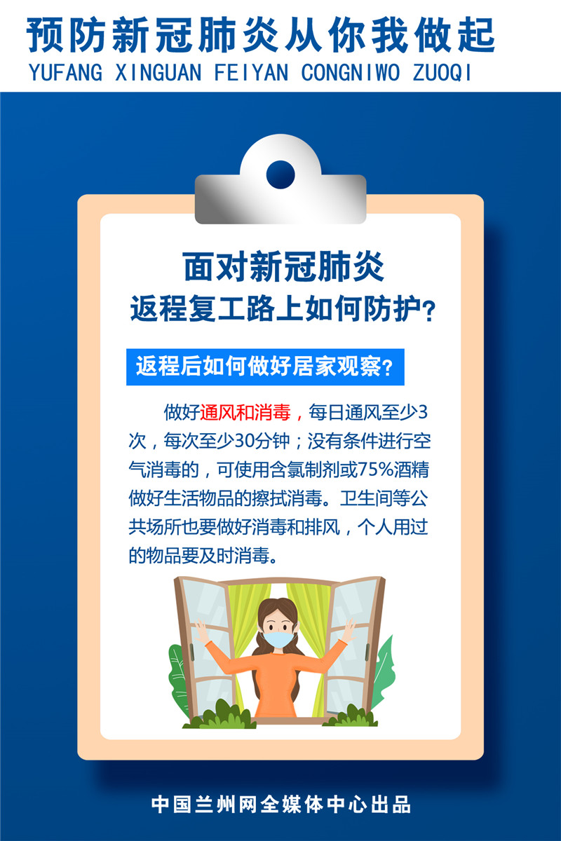 图说预防新冠肺炎从你我做起